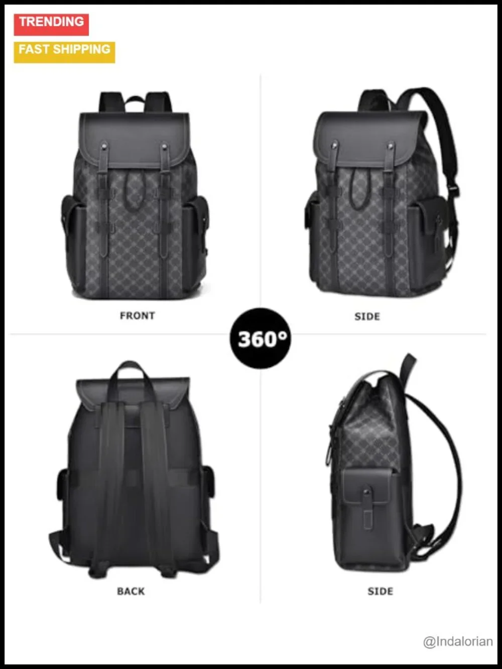Waterproof Anti Theft Laptop Backpack for Men, 15.6in, Travel Business Bag